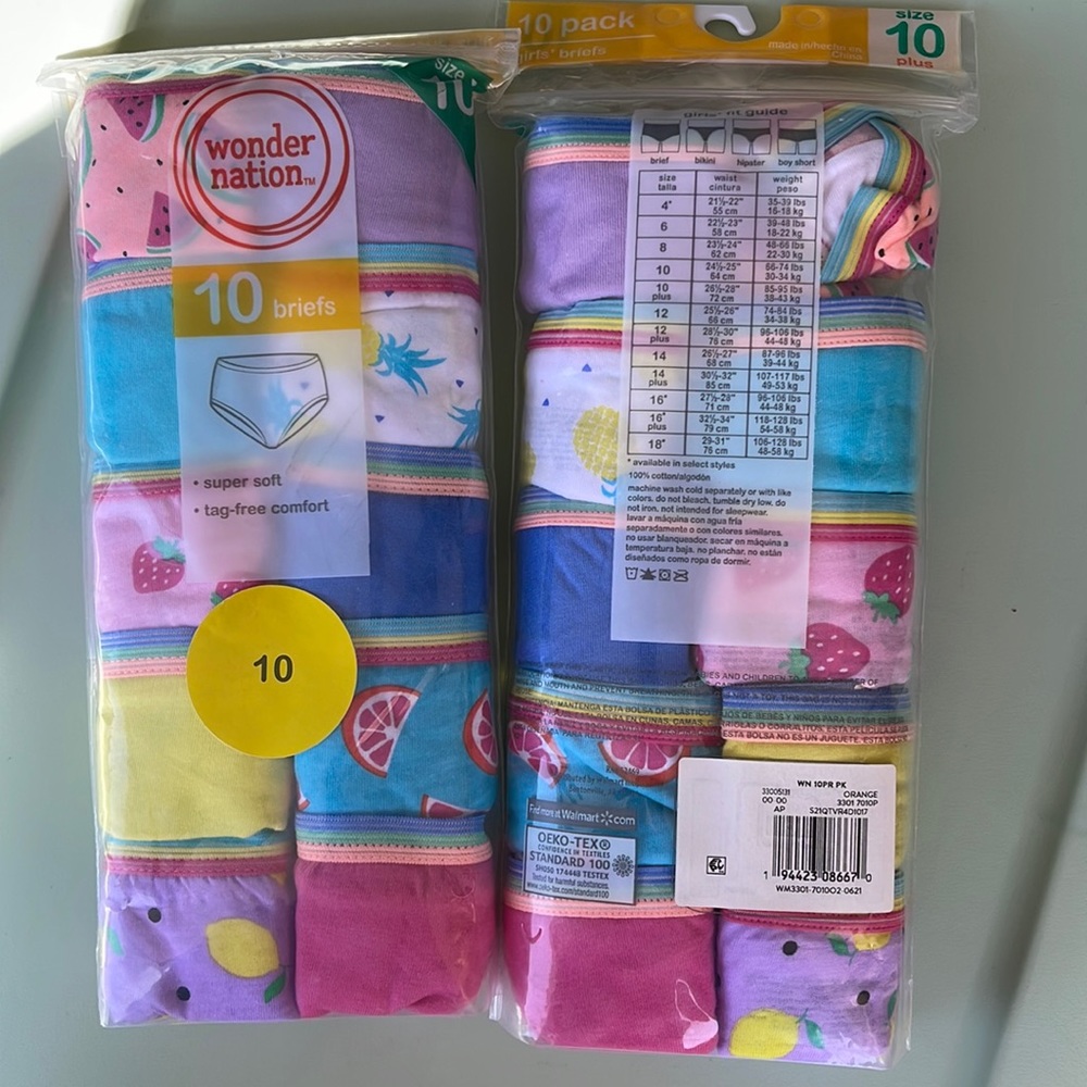 Girls underwear